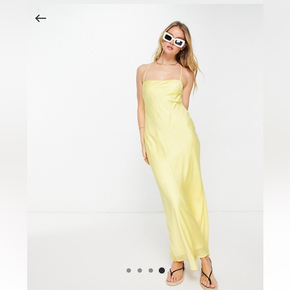 RVCA x STELLA ninety slip summer dress